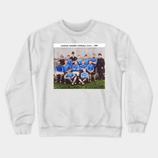 Early days of the famous 1885 Crewneck Sweatshirt